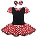 Produktbild iEFiEL Mädchen Kinder Kostüm Kleid 86 92 98 110 116 128 140 Karneval Party Hochzeit Tutu Kleid +Ohren