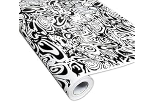 ‎AUTO-DRESS.DE Auto-Dress Erlkönig Auto-Folie mit Luftkanal-Technik für 3D Car-Wrapping - Tarnfolie für Prototypen (100x150cm, Farbe: Schwarz-Weiß, Finish: Glanz)