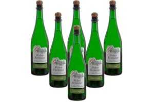 PAR FAIM DE NORMANDIE Lot de 6 bouteilles de 75cl de Poiré Fermier Guesdon 4.5% - La Cave Normande - Made in Calvados