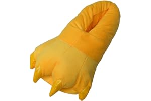 OCHENTA Chaussons Unisexe Animal Fantaisie Peluche Pantoufles Patte Cosplay