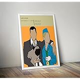 Bogenschütze inspirierte Druck von der Fernsehshow, Plakat A3 11.7 x 16.5 Zoll