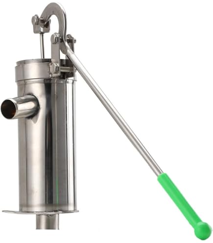Edelstahl Tauchpumpe SWQ180 – 180W, 70L/min Förderleistung, Förderhöhe 5,5m, Ideal Für Brunnen, Schwimmbäder & Teiche
