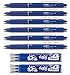 Produktbild Pilot Frixion Clicker Feiner Tintenroller | versenkbare Spitze | Strichstärke 0,7 mm (medium) (6er Pack | incl. 6 Minen, blau)
