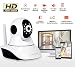 Produktbild IP Kamera - Pan/Tilt - HD IP Überwachungskamera - Zwei-Wege Audio - 1280x720p - Tag/Nachtsicht - WLAN - Schwenkbar  Bewegung & Audio Erkennung - WiFi - Baby Monitor  Videoüberwachung