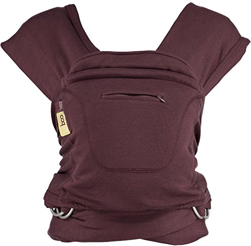 Close Parent Caboo Cotton Blend Baby Carrier - HUCKLEBERRY