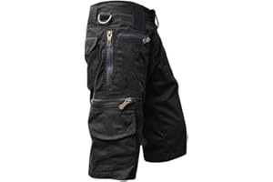 Onsoyours Pantalon Court Short Homme Casual Lâche Sport Jogging Slim Fit Militaire Short de Sport Bermudas Cargo Montagne Baggy Pants Multi Poches