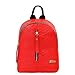 Produktbild LILICAT Damen Vintage Leder Rucksack Schultasche Daypacks Für Outdoor Sports Travel Shoulder Bag (Rot)