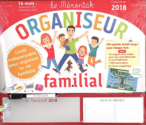 Télécharger Organiseur familial Mémoniak 2017-2018 livre En ligne