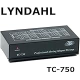 Lyndahl – Ecualizador de preamplificador TC750 MKII con EuP2 Fuente para tocadiscos y amplificador sin Phono Conector. Preamplificador de sonido