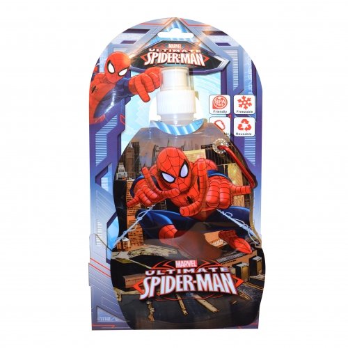 Preisvergleich Produktbild Character Spiderman faltbar Roller Kantine Flasche