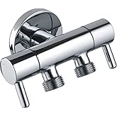&Ccedil;ift &Ccedil;ıkışlı Dual L&uuml;x Taharet Musluğu