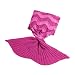 Produktbild Kosee Erwachsene Magisch Meerjungfrau Fisch Schwanzgeschenk Warm Bett Werfen Alle Jahreszeiten Schlafen Snuggle Decke Für Leben Zimmer Draussen Innen- Schlafzimmer Camping Tragen - Rosa