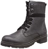 s oliver snowboots  s.Oliver Damen 5-5-25225-21 917 Combat Boots, Grau (Pewter Met), 38 EU