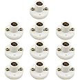 Newin Star E10 Lamp Socket,E10 Screw Base DC 3V to 24V Light Bulb Socket Holder Adapter LED Lamp Holder 10PCS