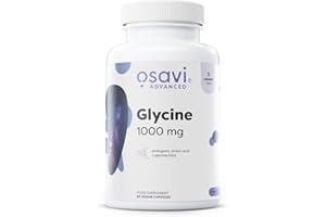 ‎OSAVI Osavi - Glycin | 1000 mg reine Aminosäure pro Kapsel - Für Regeneration, Kollagenbildung & muskuläre Balance | 1000 mg - 60 Kapseln