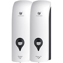 Distributeur De Savon Mural Manuel 350 Ml - Design Pompe Transparent, Recharge Facile, Pour Cuisine/salle De Bain