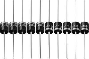 CHUDIAN 30 Pieces Schottky Diodes, 15SQ045 15A 45V Silicon Diode Barrier Rectifier Diode Electronic Components for Solar Panel (6CM, Black)