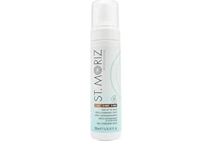 St. Moriz Professional Instant Fast Tan Mousse - Sofortbräuner entwickelt sich in 1-3 Stunden - mit Aloe Vera und Vitamin E - mit Applikatorfarbe - Dermatologisch getestet, ohne Tierversuche - 200 ml