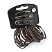 Hair Accesories Set Girls Hair Elastics 20Pc Bendies Bobbles Clips Slides Ponios Brown