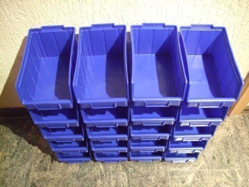 20 Stapelboxen (blau) Gr. 3
