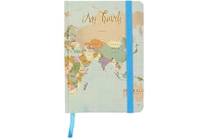 JONES HOME & GIFT Meine Reisen Abenteuer Gebundene Ausgabe Journal A6 Notebook