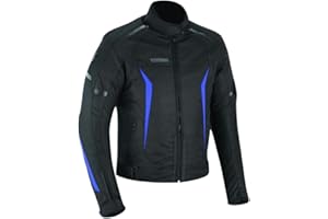 outletMOTARD Chaqueta Moto Hombre | Cazadora Moto 4 Estaciones | Impermeable, Transpirable y con Protecciones
