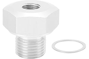 Fafeicy M16-1.5 Gewindeadapter mit 1/8 Zoll NPT Anschluss für Öldrucksensor und Manometer bei GM LS Motorwechseln, passend für LS1 LSX LS3 Motoren