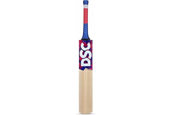 DSC Intense Force Kashmir Willow Cricket Bat for Leather Ball Size-6 Light Weight Free Cover