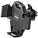 Price comparison product image Mobile phone bracket car ventilation iVoler, Universal car mount (360 degree swivel joint)for iphone X/8/8 Plus/7/7 Plus/6 (s) plus, Samsung Galaxy S9/S9 +/S8/s8 + and any other smartphone or GPS device (6.7-11.7 cm wide) (black)