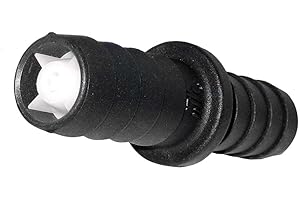 TRUDESIGN Rückschlagventil 3/4"Ø schwarz SB-Pack