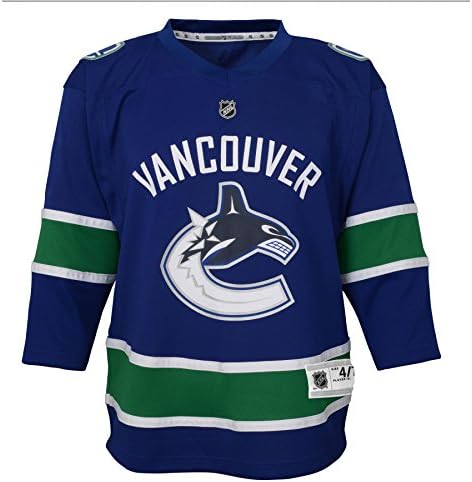 Vancouver Canucks NHL Child Replica (4-7) Home Hockey Jersey - Size 4-6X