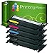Price comparison product image Set of 5 Compatible Laser Toner Cartridges for Samsung CLP-310/310N CLP-315/315N/315W CLX-3170/3170FN/3170FW/3170N CLX-3175/3175FN/3175FW/3175N | CLT-K4092S CLT-C4092S CLT-M4092S CLT-Y4092S