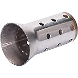 FLYAMAPIRIT Motorrad Auspuff Schalldämpfer Edelstahl DB Killer Insert Noise Eliminator 51mm Durchmesser (86x38x51mm)