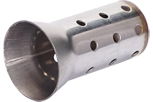 FLYAMAPIRIT Motorrad Auspuff Schalldämpfer Edelstahl DB Killer Insert Noise Eliminator 51mm Durchmesser (86x38x51mm)