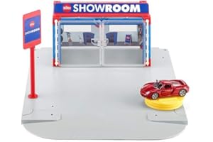 siku 5504, Autosalone, Plastica, Multicolor, Con automobile, Multifunzionale, Facile da assemblare