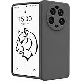 URUCHI Xiaomi 13 Ultra ile Uyumlu Kılıf, İ&ccedil;i Kadife Kaplamalı İnce Sıvı Silikon Kapalı Kamera Tam Koruma Yumuşak Silikon Kapa