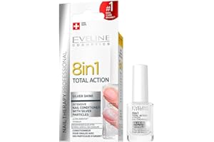 Eveline Cosmetics Nail Therapy Conditioner 8in1 Silver Shine 12ml