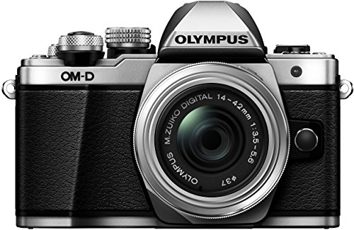 Olympus OM-D E-M10 Mark II Systemkamera (16 Megapixel, 5-Achsen VCM BildsTabilisator, elektronischer Sucher mit 2,36 Mio. OLED, Full-HD, WLAN, Metallgehäuse) Kit inkl. 14-42mm II R Objektiv silber Olympus OM-D E-M10 Mark II Systemkamera (16 Megapixel, 5-Achsen VCM BildsTabilisator, elektronischer Sucher mit 2,36 Mio. OLED, Full-HD, WLAN, Metallgehäuse) Kit inkl. 14-42mm II R Objektiv silber Bilder