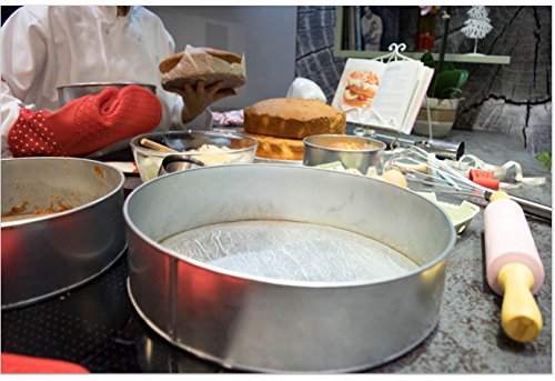 Hochzeit Kuchenform Runde Backform 4er Set cake pans / tins by EUROTINS - 8