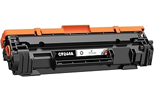 Q-image 44A CF244A Black Toner Cartridges Replacement Compatible with HP 44A CF244A for Laserjet Pro M15w M15a MFP M28w M28a Printer
