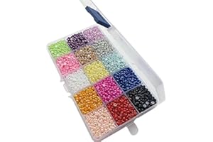 Chenkou Craft - perline sfuse, a mezza sfera, retro piatto, 4mm