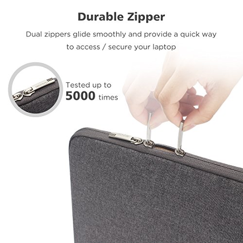 NIDOO 17 Zoll Wasserdicht Laptop Sleeve Case Notebook H  lle Schutzh  lle Tasche Laptoptasche Schutzabdeckung f  r 17 3  HP Pavilion 17 17 3  MSI GS73