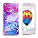 Produktbild P8 Lite 2017 Marmor Hülle, E-Lush Weich Silikon Handyhülle für Huawei P8 Lite 2017, Ultra Dünn Flex TPU Bumper Schutzhülle Marble Case Etui Schale Anti-Stoß Kratzfeste Tasche Schutzhülle Lila 1