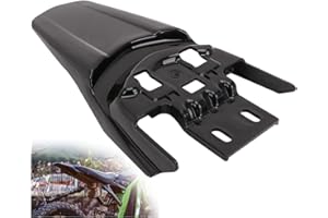 ANXIN Motorbike Rear Fender, Motorcycle Fender Protector Quality Rubber Rear Mudguard Mud Guard Mud Flap for Sur-Ron Light Bee Electric Bike Dirt Bike Black