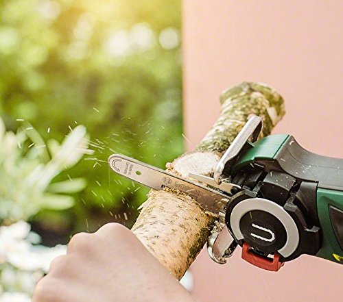 Bosch DIY Säge EasyCut 12 mit NanoBlade Technologie, Akku, nanoBLADE Wood Speed 65, Schutzkappe, Ladegerät, Handschlaufe, Koffer (12 V, 2,5 Ah, Schnitttiefe Holz 65mm, 0,9 kg) - 4