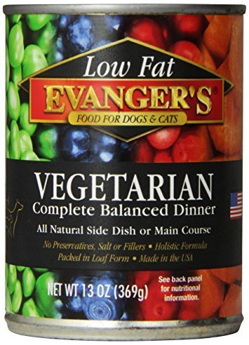 evanger' S 776130 12-Pack Gold Vegetarian Dog and Cat Dinner, 12/13-Ounce by evangers