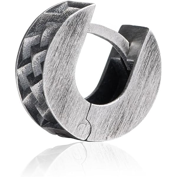 Whoiy Tropfen Ohrringe Edelstahl - Elegante Creolen Mit Anhänger Für Damen Und Herren