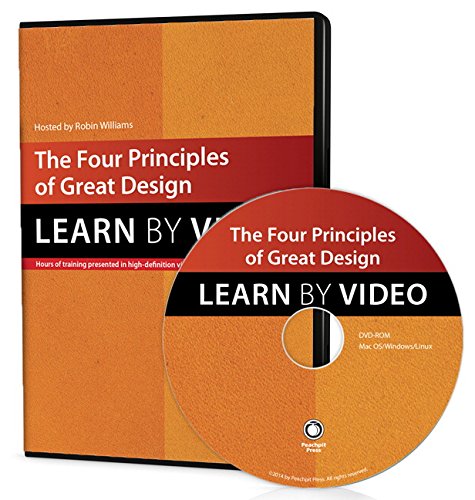 The Four Principles of Great Design: Learn by Video DVD-ROM-cover