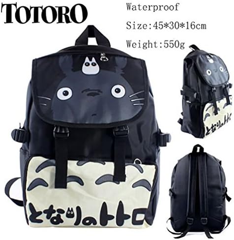 Anime Backpack My Neighbor Totoro Shoulders Bag Waterproof School Bag Travel Bag.
