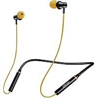 pTron Tangent Beats Bluetooth 5.0 Wireless Headphones with Deep Bass, Ergonomic, IPX4 Sweat/Waterproof Neckband…